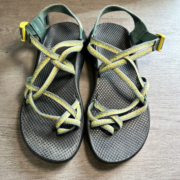 Chaco Women's Sandals - Yellow and Teal - Picture 3 of 7